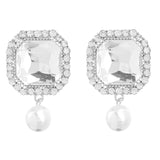 Rhinestone Drop Dangle Earrings Statement Jewelry Accessory