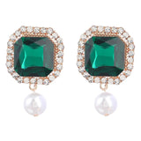 Rhinestone Drop Dangle Earrings Statement Jewelry Accessory