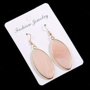 Amazonite Dangle Earrings for Women - 3 Colors