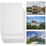 Wooden Jigsaw Puzzle DIY Heat Transfer UV Panel