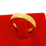 OMHXFC Vintage Stars Resizable 24KT Real Ring