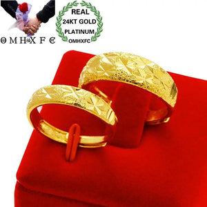 OMHXFC Vintage Stars Resizable 24KT Real Ring