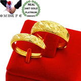 OMHXFC Vintage Stars Resizable 24KT Real Ring