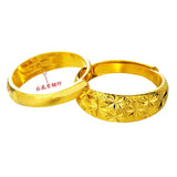 OMHXFC Vintage Stars Resizable 24KT Real Ring