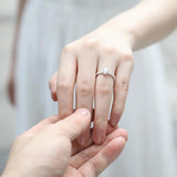 Trumium 0.8ct 925 Silver Ring for Women 5A CZ High Fine Jewelry
