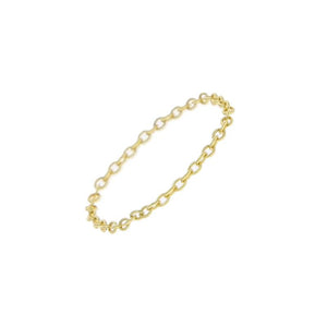 925 Sterling Silver Women Chain Rings