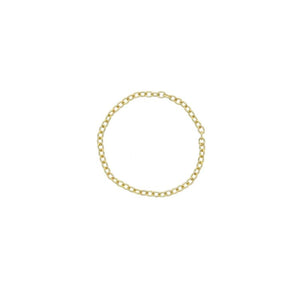 925 Sterling Silver Women Chain Rings