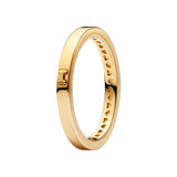 925 Silver Eternal Symbol Flower Knot My Love Ring for Women