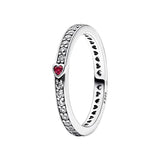 925 Silver Eternal Symbol Flower Knot My Love Ring for Women