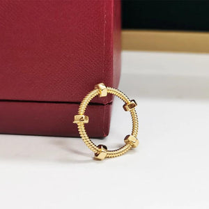 High Version Nut Rings For Women Men Jewelry Halloween Gift