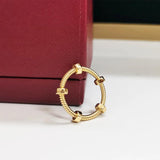 High Version Nut Rings For Women Men Jewelry Halloween Gift