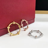 High Version Nut Rings For Women Men Jewelry Halloween Gift