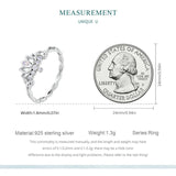 925 Silver Lotus Flower Fire Opal Crown Ring for Women