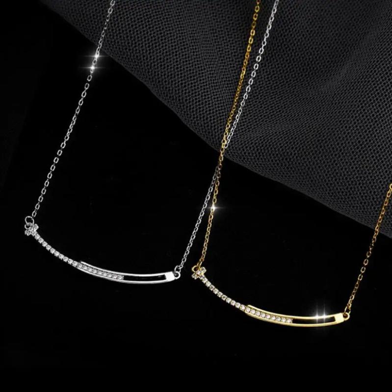 0.9Ct Moissanite Chocker Necklace 925 Stelring Silver Bar Pendant Jewelry