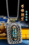 10K Buddha Chaozong Turquoise Sky Ball Pendant