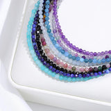 Natural Stone Choker 925 Silver Tourmaline Necklace