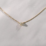 S925 Zircon Pendant Necklace Chain Party Jewelry Collares Bijoux