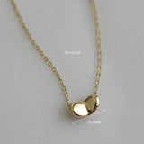 S925 Zircon Pendant Necklace Chain Party Jewelry Collares Bijoux
