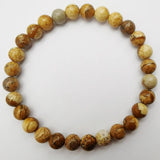 Tigereye Fluorite Sodalite Lapis Labradorite Rhodonite Bead Bracelet
