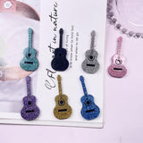 10pcs Arcylic Guitar Charms for DIY Earring Jewelry Making