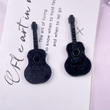 10pcs Arcylic Guitar Charms for DIY Earring Jewelry Making