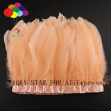 Champagne Goose Feathers 15-20CM DIY Crafting Accessory
