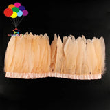 Champagne Goose Feathers 15-20CM DIY Crafting Accessory
