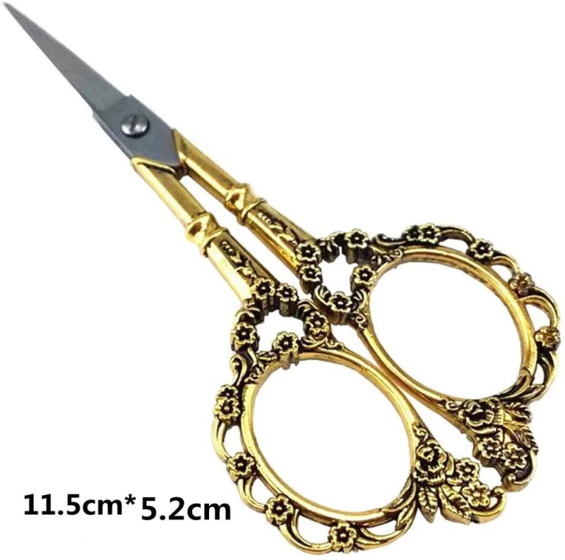 Stainless Steel Tailor Scissors DIY Fabric Cutters Sewing