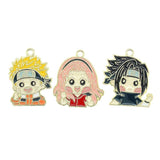 10pcs Cartoon Anime Drip Charm Earring Charms DIY Keychain Bracelet Pendant