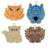 10pcs Cartoon Anime Drip Charm Earring Charms DIY Keychain Bracelet Pendant