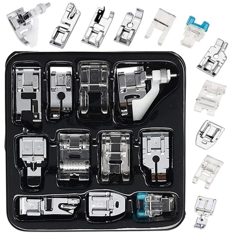 11PCS Sewing Machine Presser Foot Set Domestic Sewing Machine Feet Set