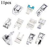 11PCS Sewing Machine Presser Foot Set Domestic Sewing Machine Feet Set