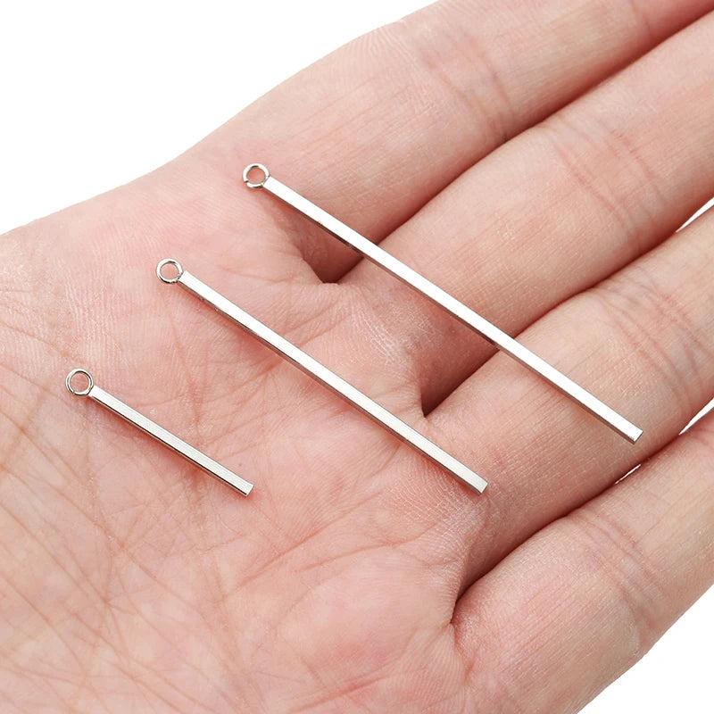 20pcs Stainless Steel Welding Ring Size 15mm-40mm for Earings Jewelry Making