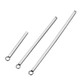 20pcs Stainless Steel Welding Ring Size 15mm-40mm for Earings Jewelry Making