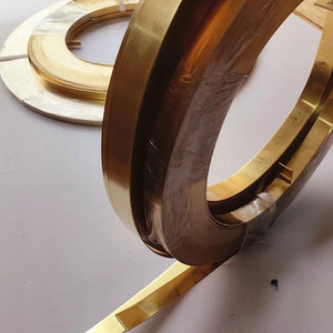 0.2mm 0.25mm 0.3mm Brass Wrapping Wire - Flat Wire DIY Jewelry Making