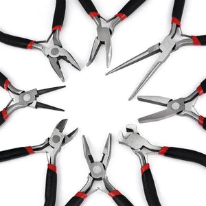 Multifunctional Jewelry Pliers Round Nose End Cutting