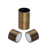 5pcs Brass Magnetic Clasps Buckle for Leather Cord Bracelet DIY