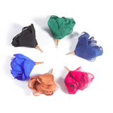10Pcs Flower Shape Earrings Charms Tassel Pendant DIY Jewelry Making