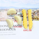 10Pcs French Fries Charm Pvc for Earring KeyChain Diy Jewelry