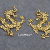 Phoenix Crown DIY Xiuhe Hairband Dragon Leaf