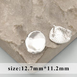18k Rhodium Plated Charms for DIY Earrings