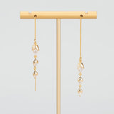 MB60 18k Plated Jewelry Accessories with Zircons Glass Charms 6pcs/lot