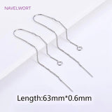 18K Plated 0.6mm Thin Chain Ear Wire with U-Bar, Brass EarWire