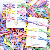 10/20pcs 4.5cm Metal Hairpins X Shape DIY Hair Clip Jewelry Making Accessories