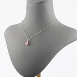 Rhodium Plated Copper Zircon DIY Pendants 10pcs/lot