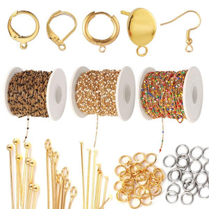 10pcs Stainless Steel Earrings Base for Jewelry Making Supplies