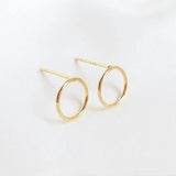 10MM Round Stud Earrings High Jewelry Making Supplies Diy Accessories