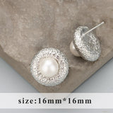 Nickel Free 18k Rhodium Plated Copper Charms for DIY Earrings