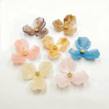 20 PCS 6mm Metal Alloy Stamens Flowers DIY Earrings Hair Accessories
