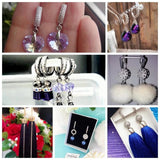 18K Silver Plated Earwire Fixtures for Anti-Allergy Earrings